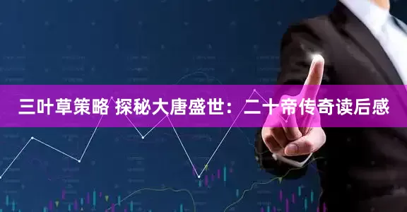 三叶草策略 探秘大唐盛世：二十帝传奇读后感